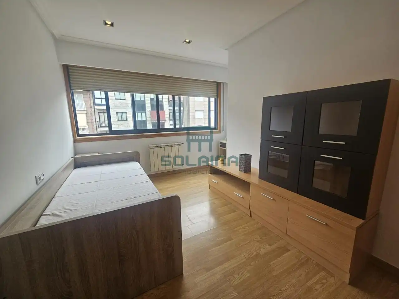 Schlafzimmer von Wohnungen zur Miete in Barbadás mit Heizung, Möbliert und Balkon