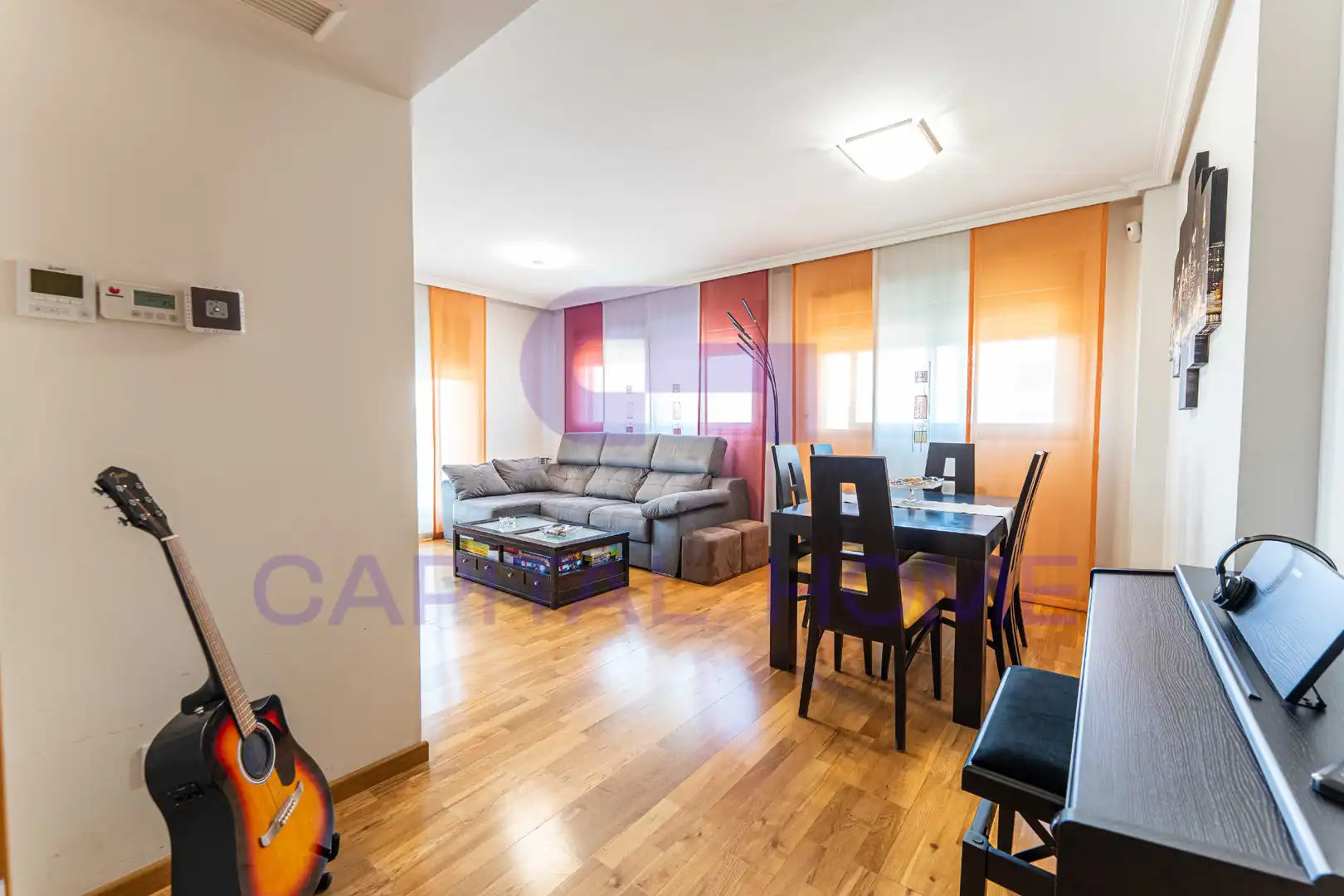 Sala de estar de Piso en venta en Móstoles con Aire acondicionado, Calefacción y Terraza