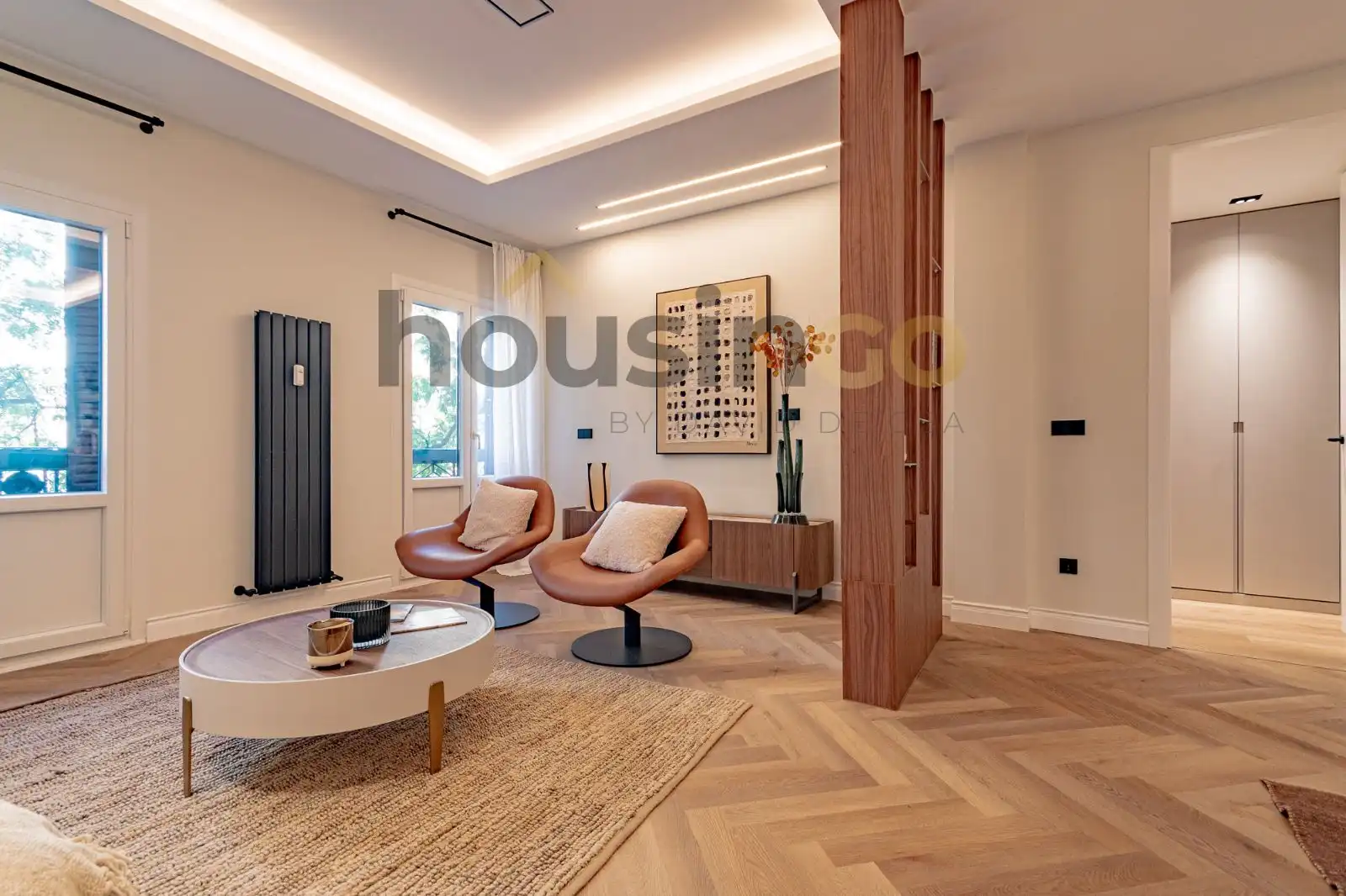 Sala d'estar de Pis en venda en Barrio de Salamanca