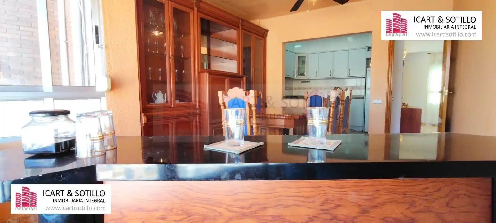 Comedor de Piso en venta en Benicarló con Aire acondicionado, Terraza y Trastero