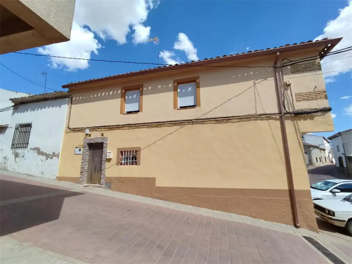 Vista exterior de Casa adosada en venta en Pinarejo con Trastero y Amueblado