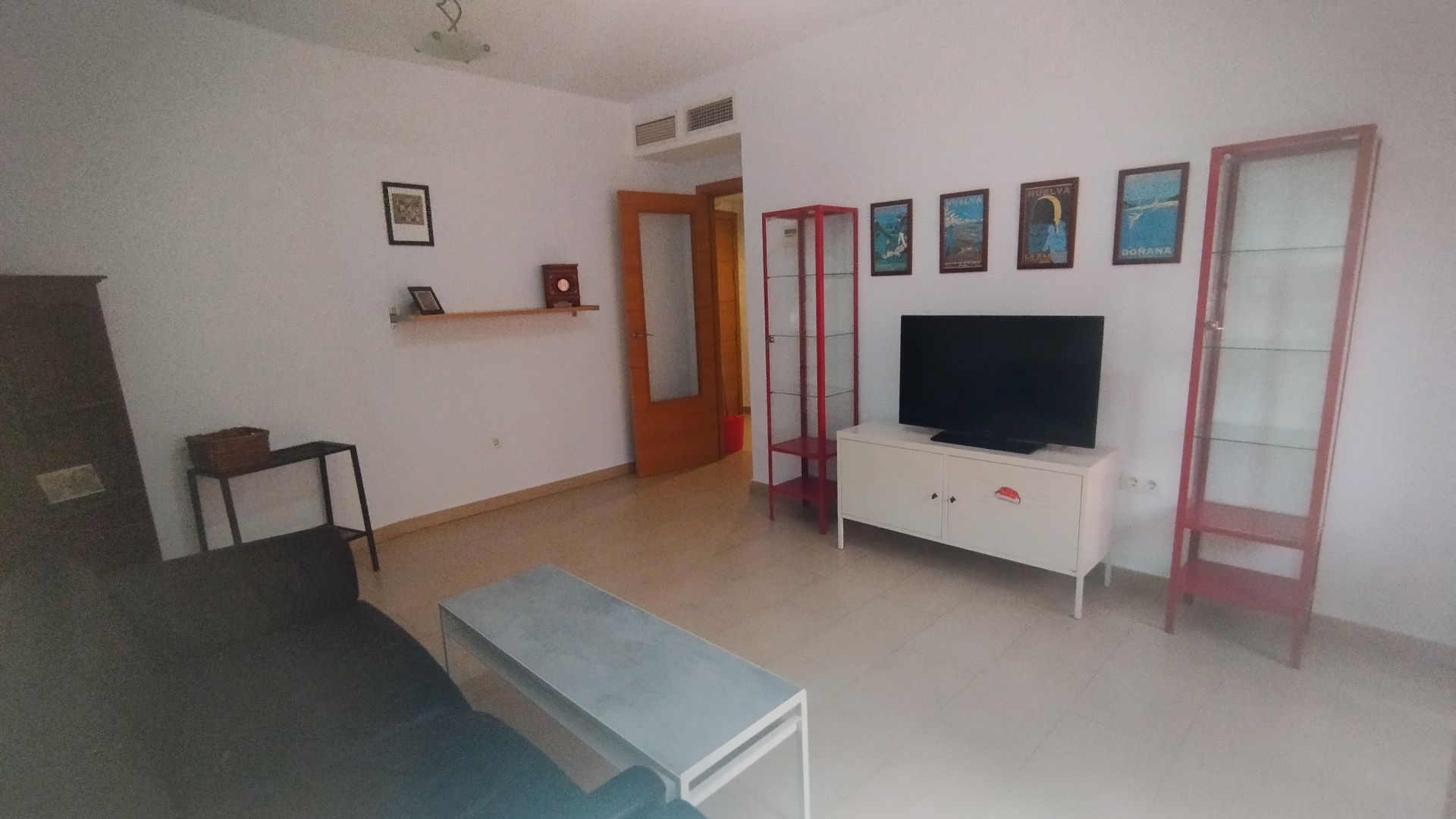 Sala d'estar de Pis en venda en  Huelva Capital amb Aire condicionat, Calefacció i Moblat