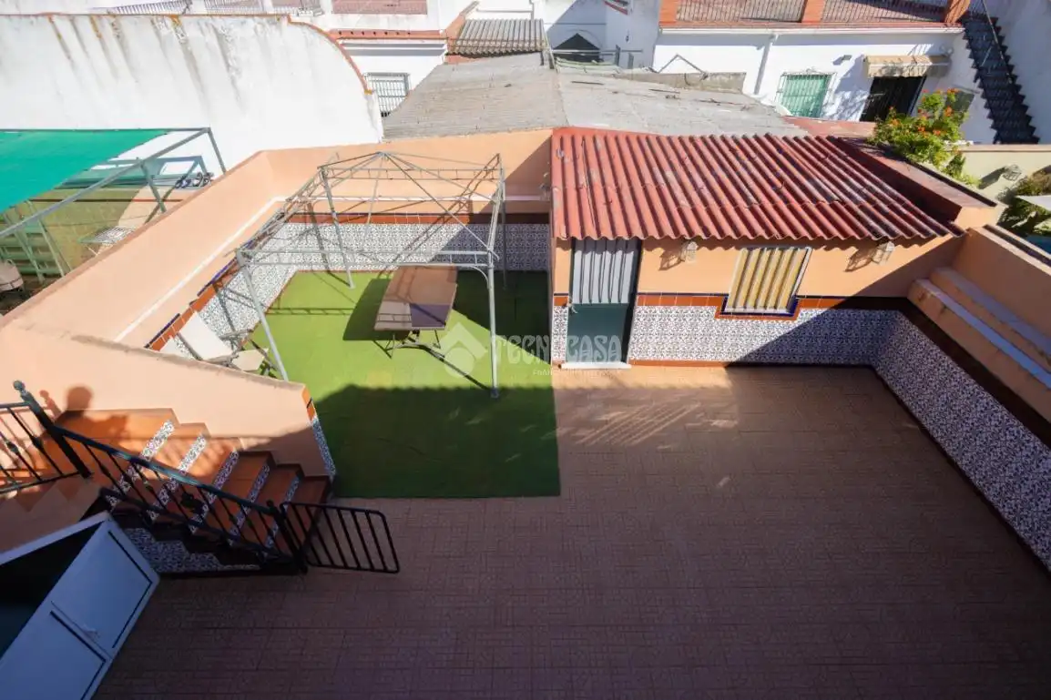 Terrassa de Casa adosada en venda en Bellavista - La Palmera