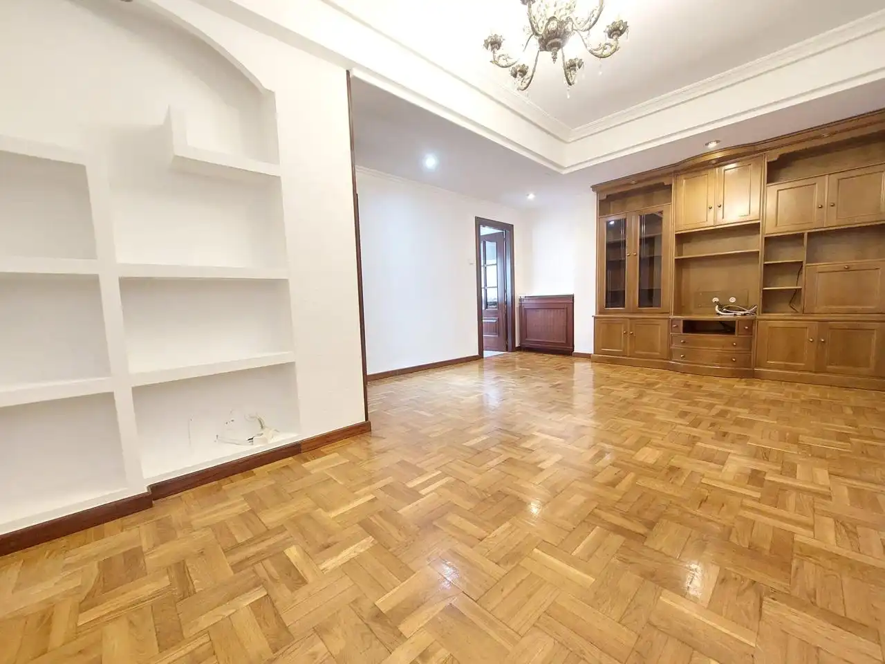 Living room of Flat for sale in Gijón   with Heating and Balcony