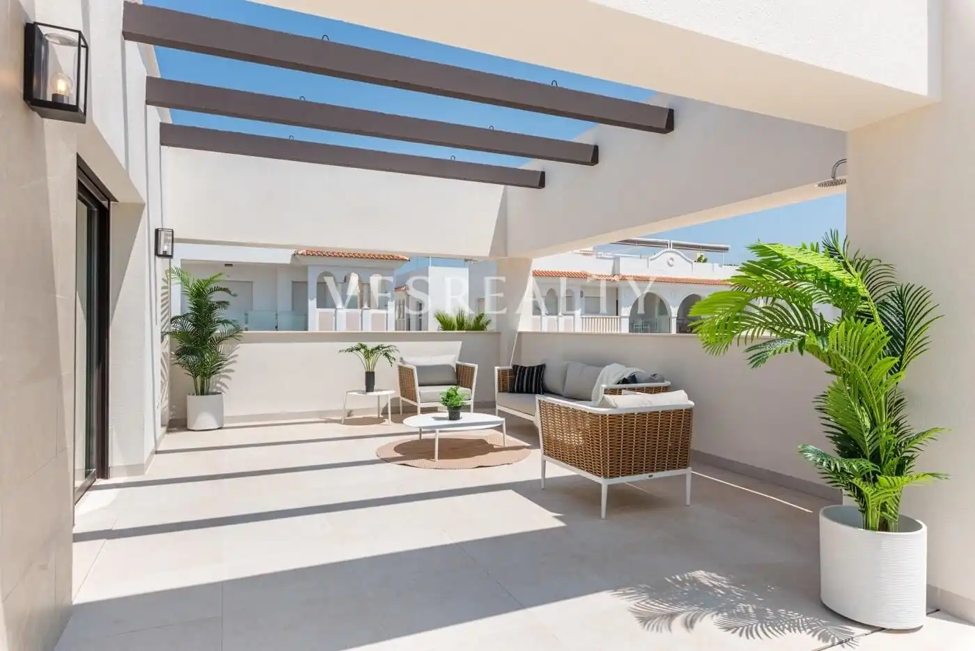 Terraza de Casa o chalet en venta en Rojales con Jardín privado, Trastero y Piscina