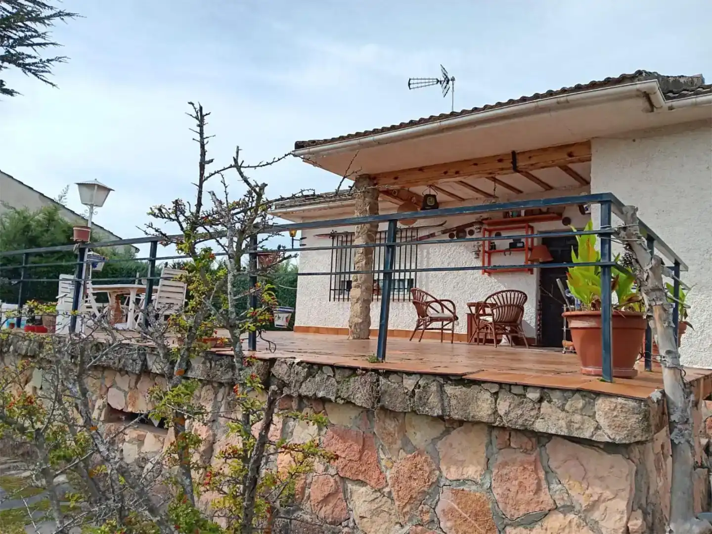 Terraza de Piso en venta en Pedrezuela con Aire acondicionado, Jardín privado y Trastero