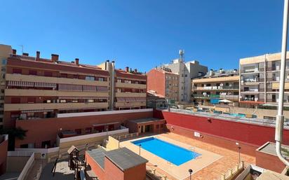 Exterior view of Duplex for sale in Terrassa  with Air Conditioner, Terrace and Balcony