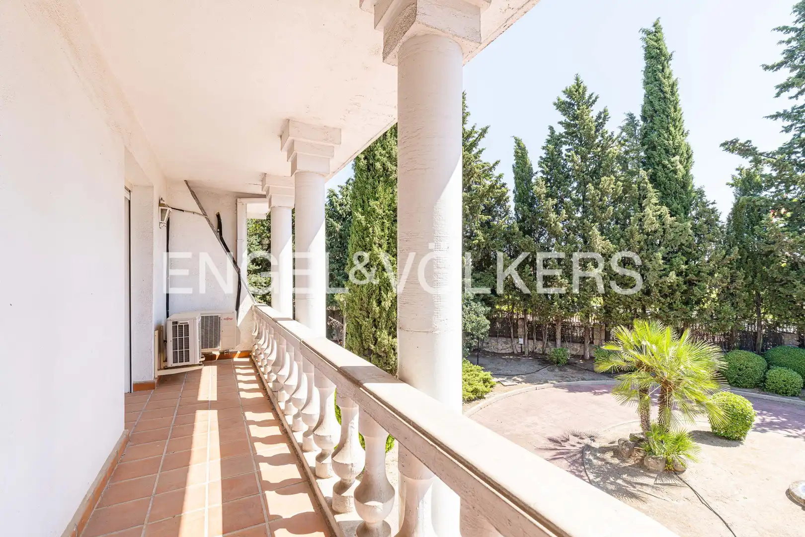 Terraza de Casa o chalet en venta en Las Rozas de Madrid con Aire acondicionado, Calefacción y Jardín privado