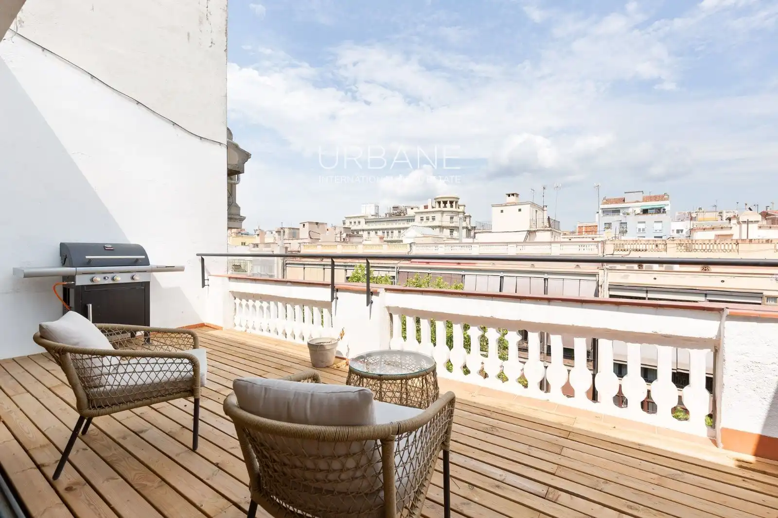Terrassa de Àtic de lloguer en Barcelona amb Aire condicionat, Calefacció i Terrassa