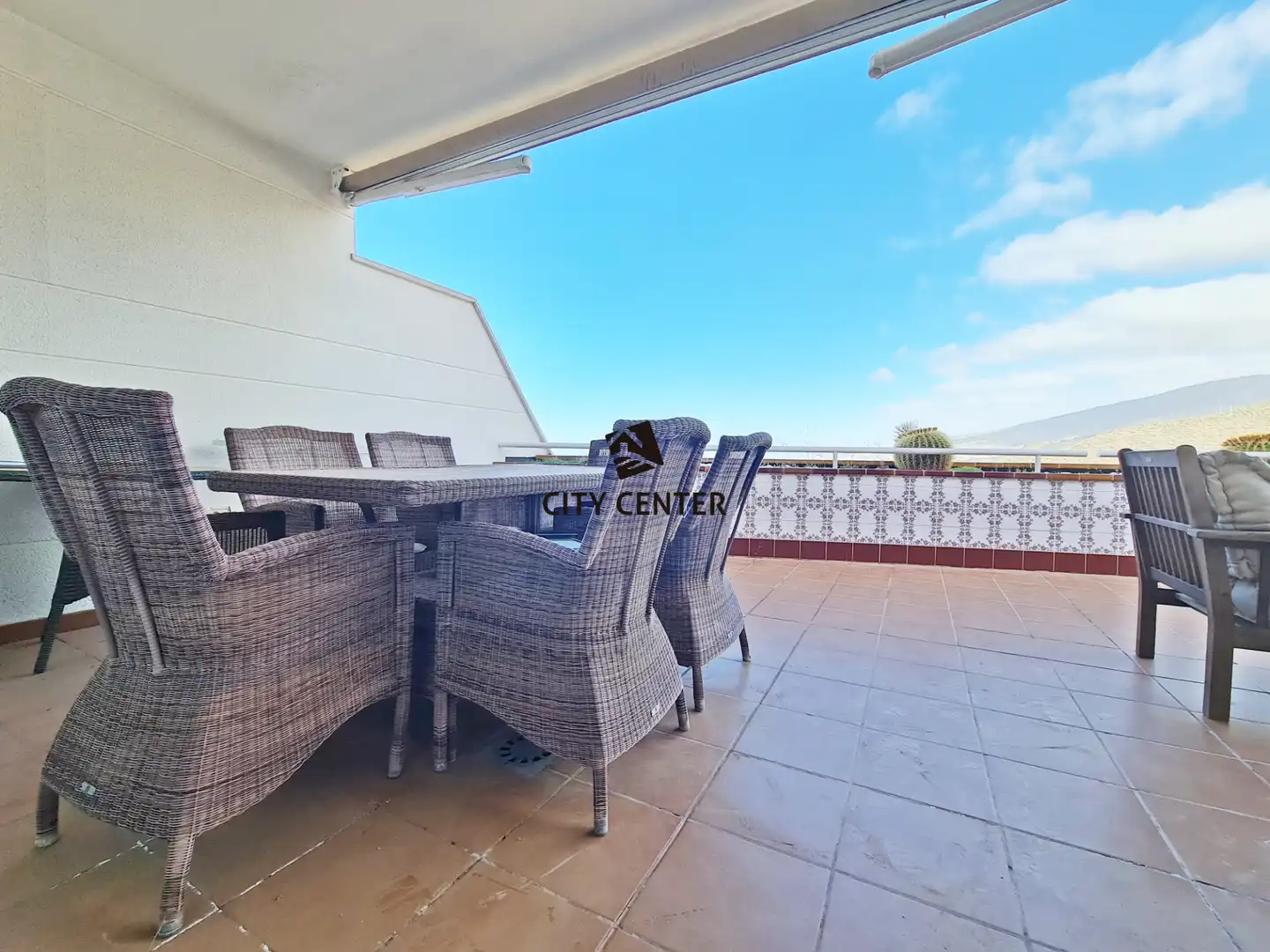 Terrasse von Wohnung zur Miete in Adeje mit Klimaanlage, Terrasse und Möbliert