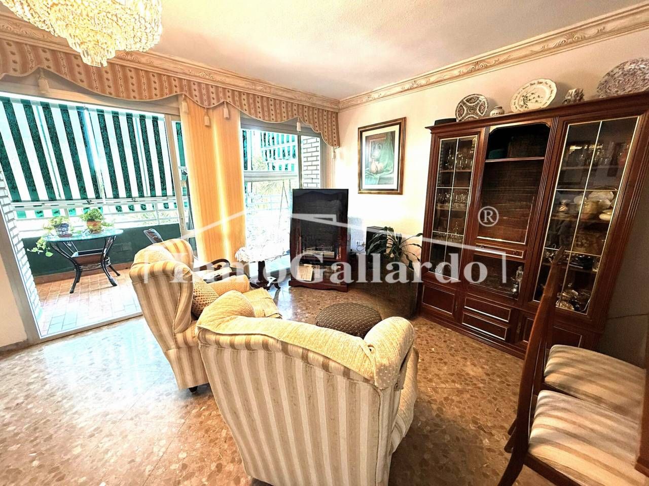 Vista exterior de Pis en venda en Málaga Capital amb Aire condicionat, Terrassa i Moblat