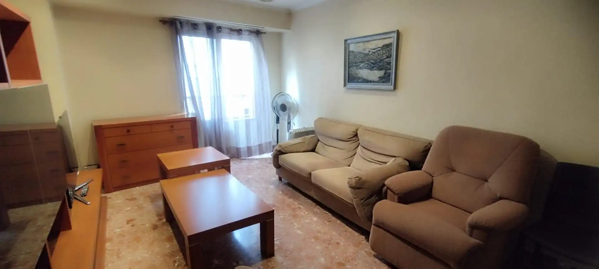 Living room of Flat for sale in Elche / Elx  with Furnished and Balcony