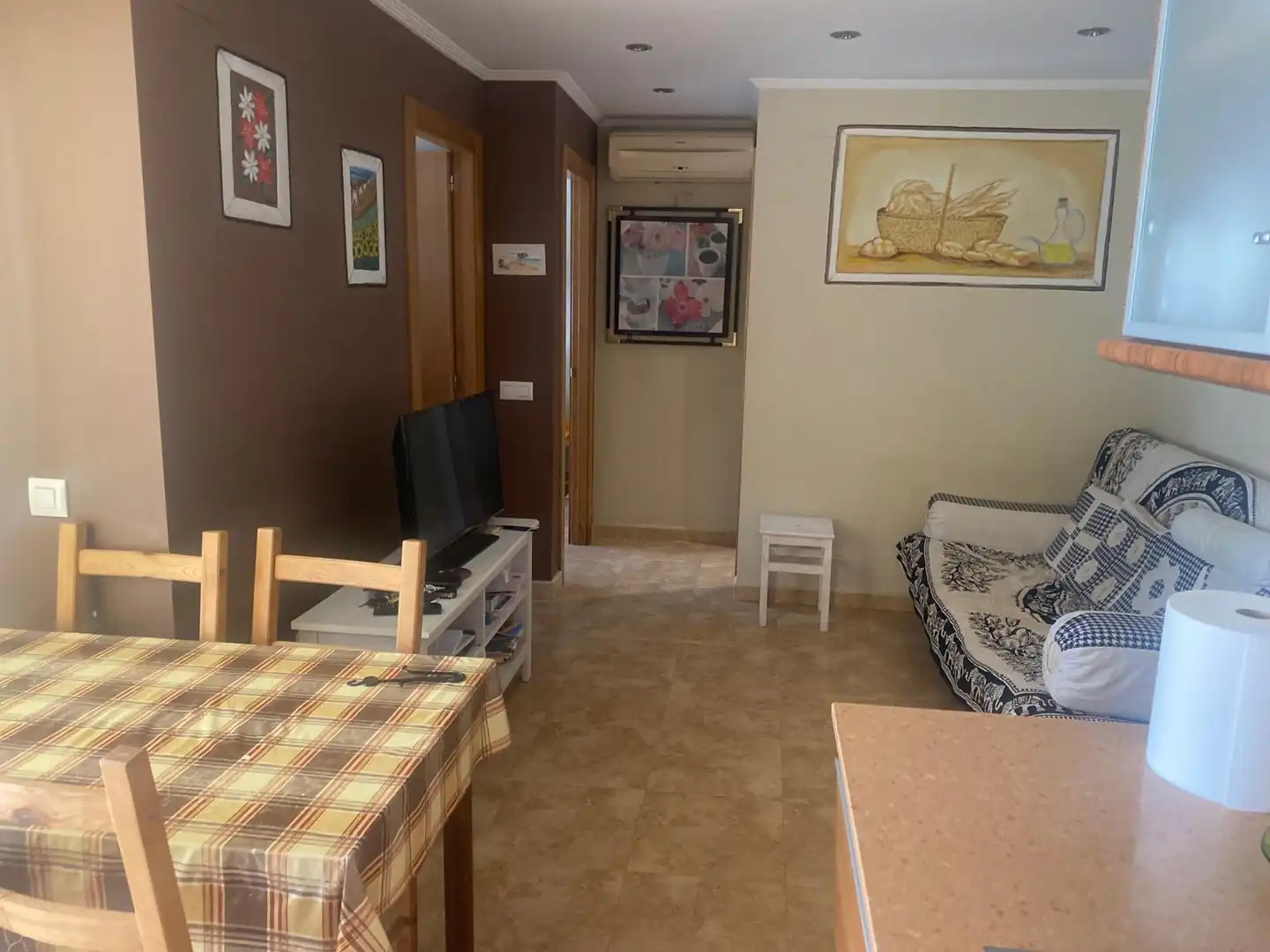 Schlafzimmer von Wohnungen zur Miete in Chilches / Xilxes mit Klimaanlage, Heizung und Terrasse