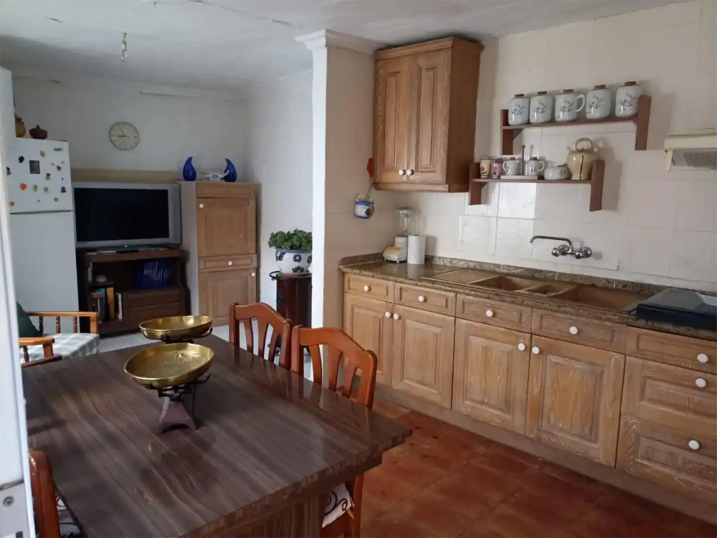 Cocina de Casa adosada en venta en Carcelén con Trastero y Amueblado