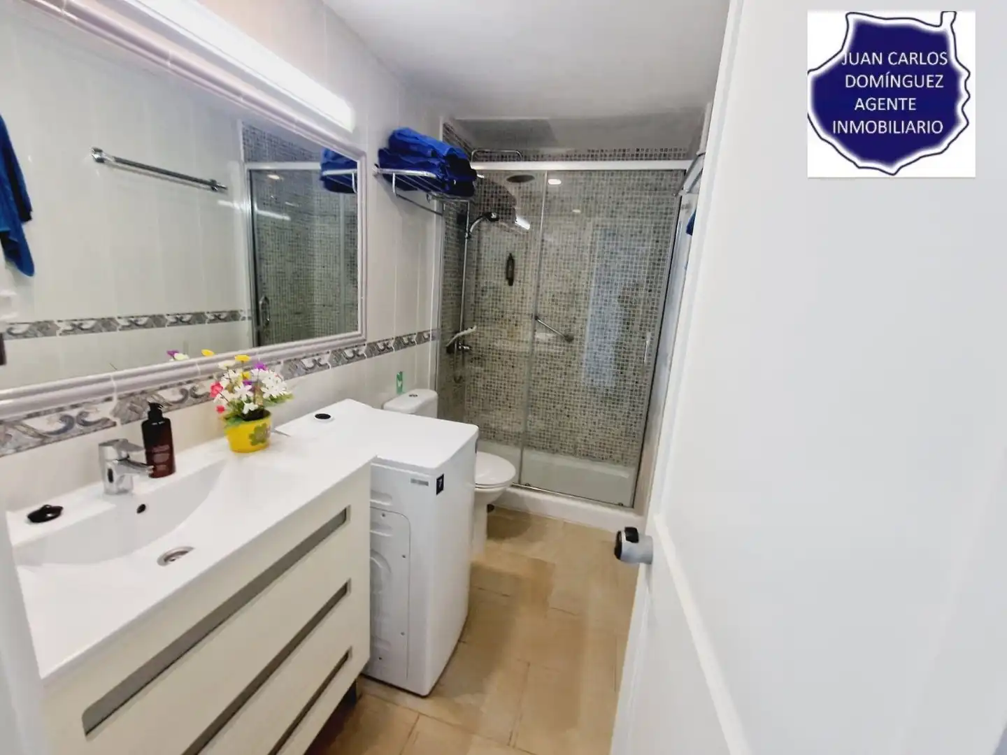 Bathroom of Apartments for rent in Mogán  with Terrace, Furnished and Community pool