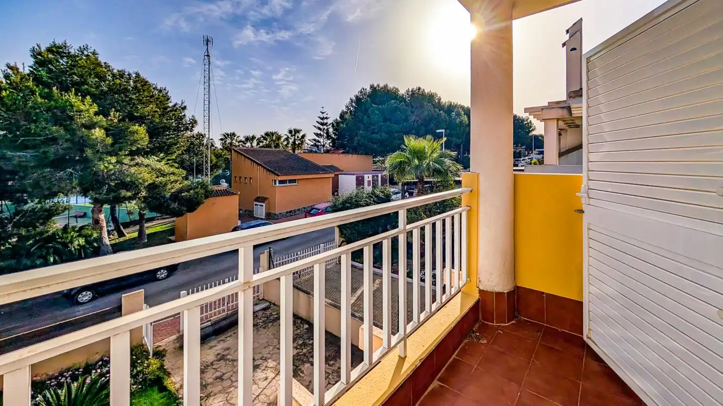 Terraza de Casa o chalet en venta en Santa Pola con Jardín privado, Terraza y Piscina