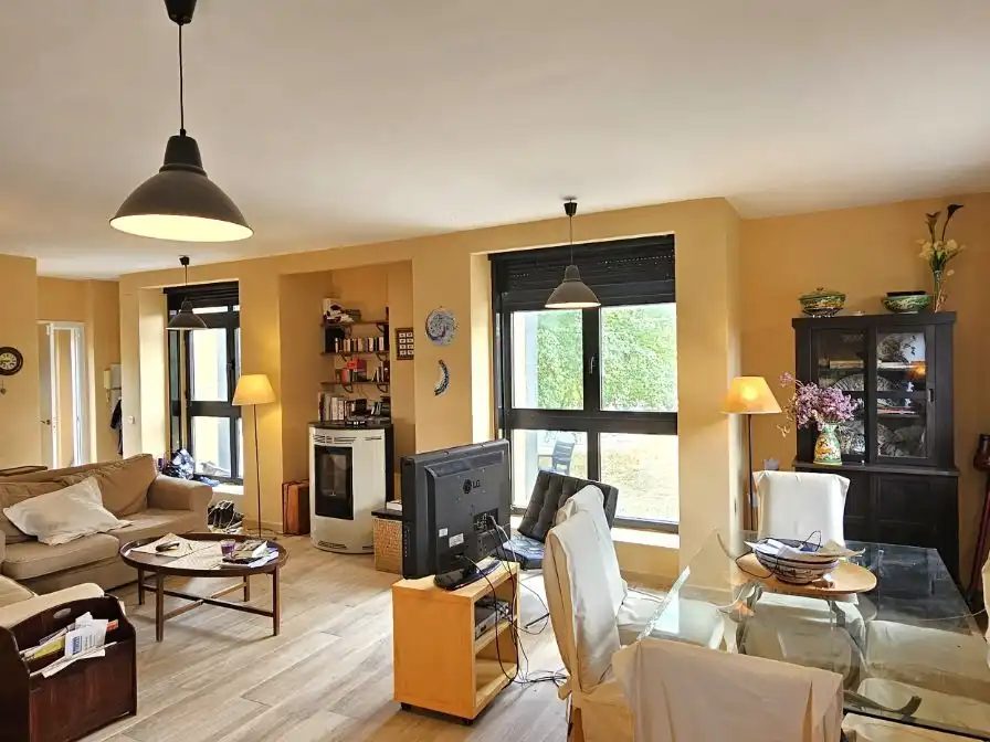 Sala d'estar de Casa o xalet en venda en Riaza amb Piscina