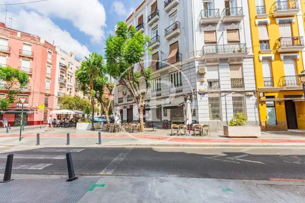 Vista exterior de Piso de alquiler en Valencia con Aire acondicionado, Calefacción y Amueblado
