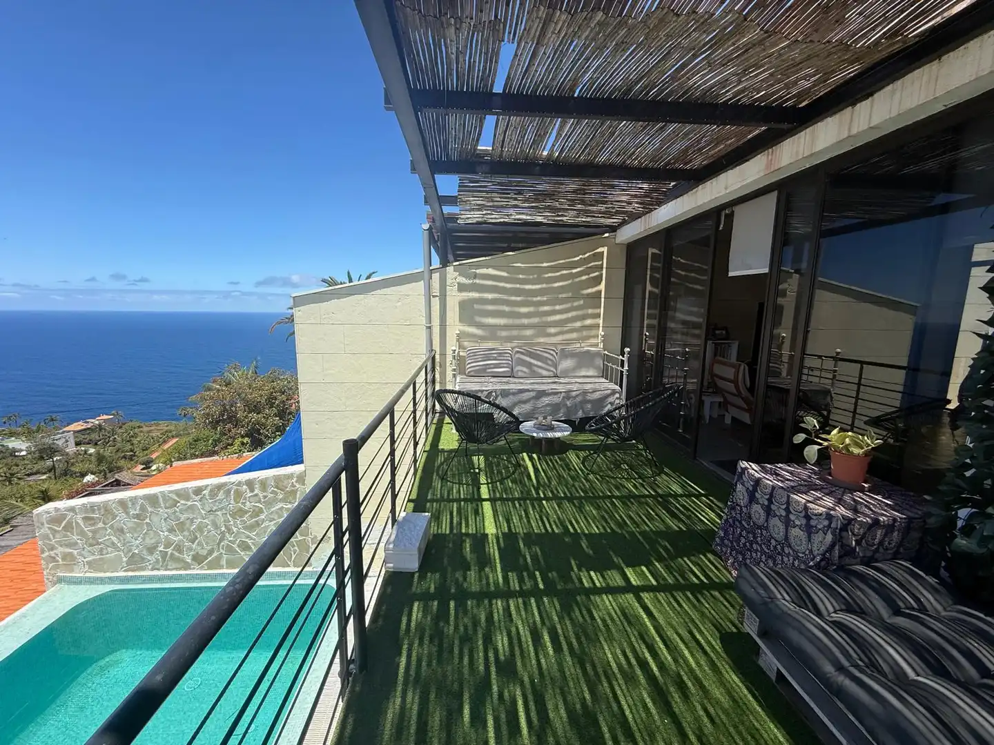 Terrace of Detached homes for sale in Santa Úrsula  with Private garden, Terrace and Swimming Pool