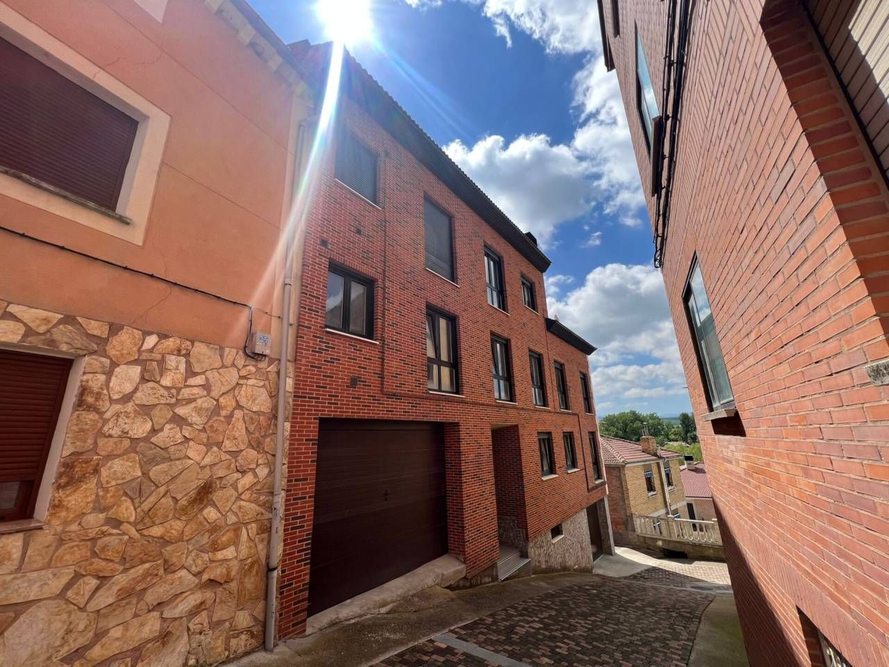 Exterior view of Flat for sale in Cerezo de Río Tirón  with Heating