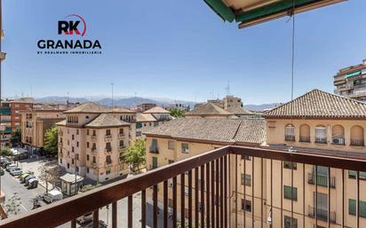 Exterior view of Flat for sale in  Granada Capital  with Air Conditioner and Terrace