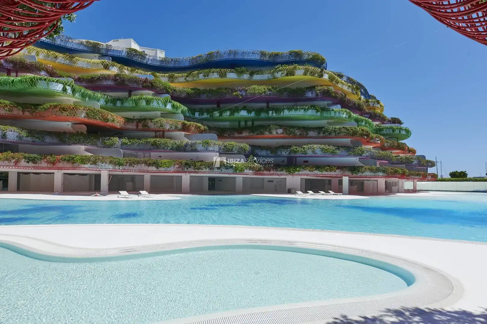 Appartamento con piscina in affitto a Marina Botafoc - Platja de Talamanca, imagen 7