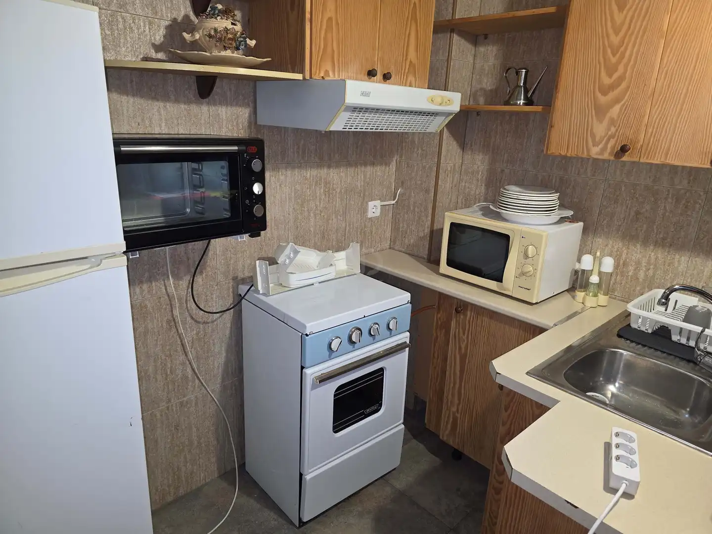 Cocina de Finca rústica en venta en Moratalla con Aire acondicionado, Terraza y Piscina