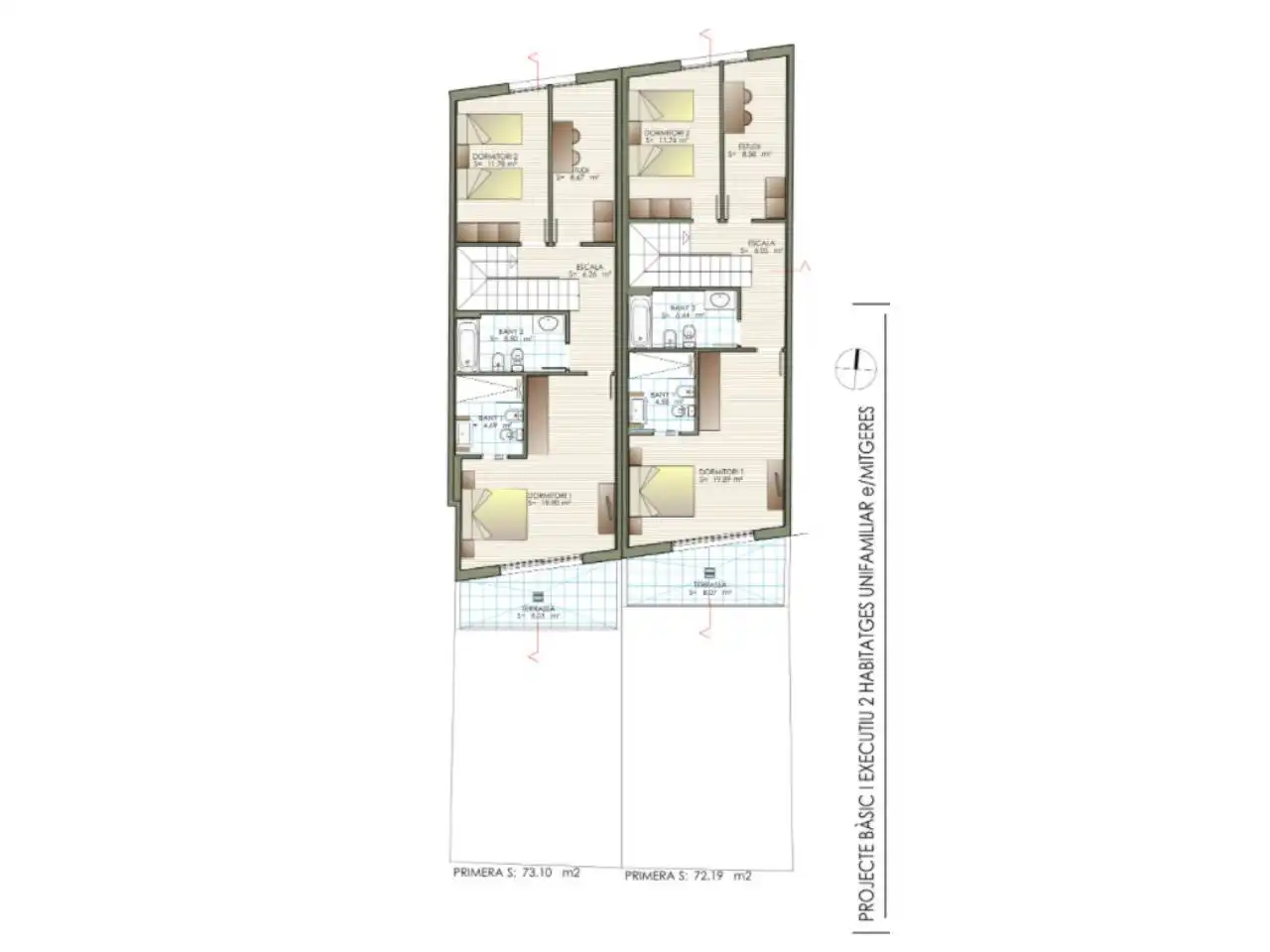 Houses for sale in Terrassa  with Air Conditioner, Heating and Terrace