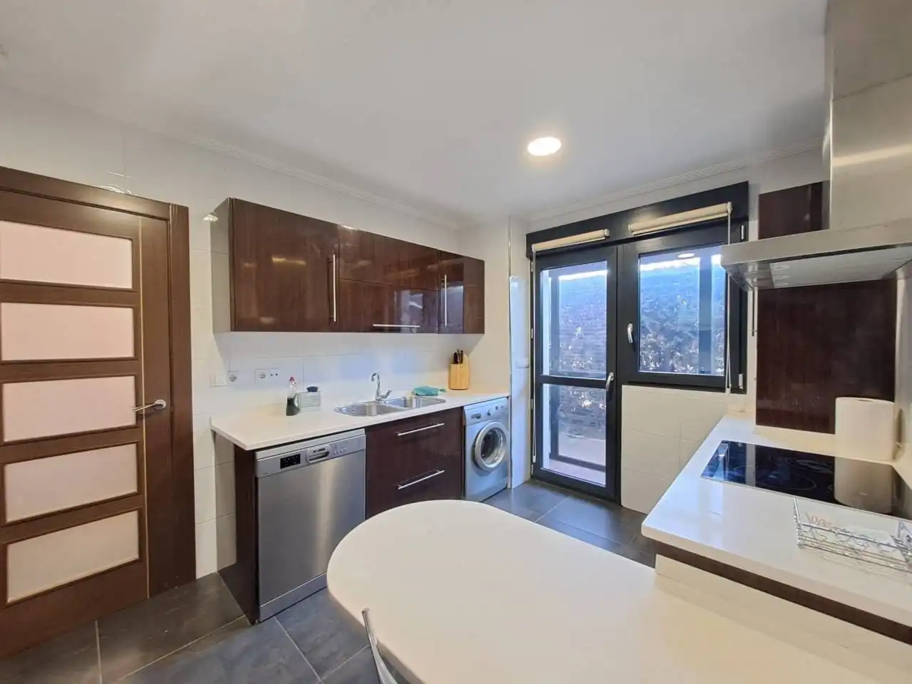 Cocina de Casa adosada en venta en Castrillo del Val con Calefacción, Jardín privado y Parquet
