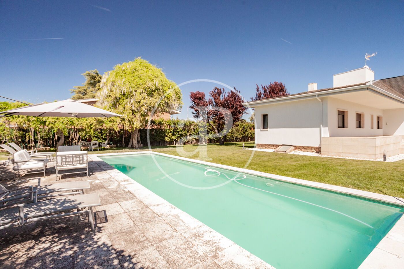 Garden of House or chalet for sale in Majadahonda  with Air Conditioner, Heating and Private garden