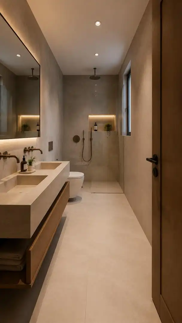 Baño de Casa o chalet en venta en Sant Cugat del Vallès con Aire acondicionado, Calefacción y Jardín privado