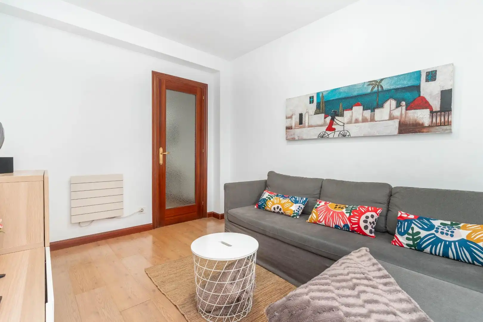 Sala de estar de Piso en venta en Gijón  con Calefacción y Amueblado
