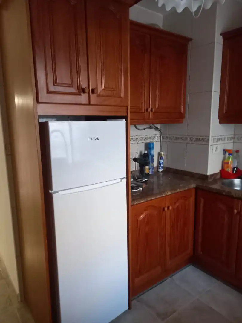 Cocina de Estudio de alquiler en Puerto de la Cruz con Amueblado, Horno y Lavadora