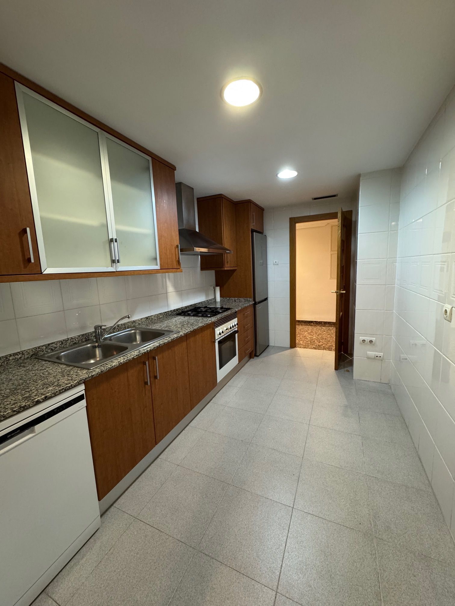 Kitchen of Flat to rent in Paterna  with Air Conditioner, Heating and Furnished