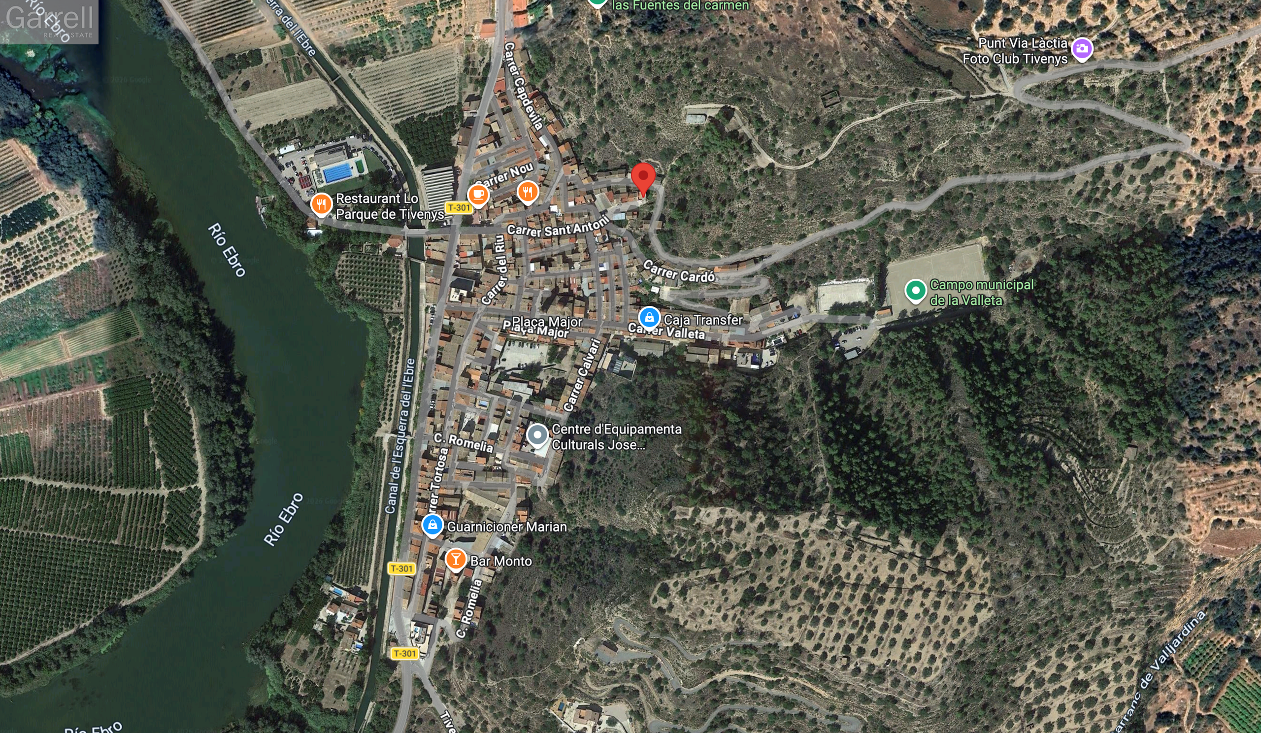 Vista exterior de Edificio en venta en Tivenys