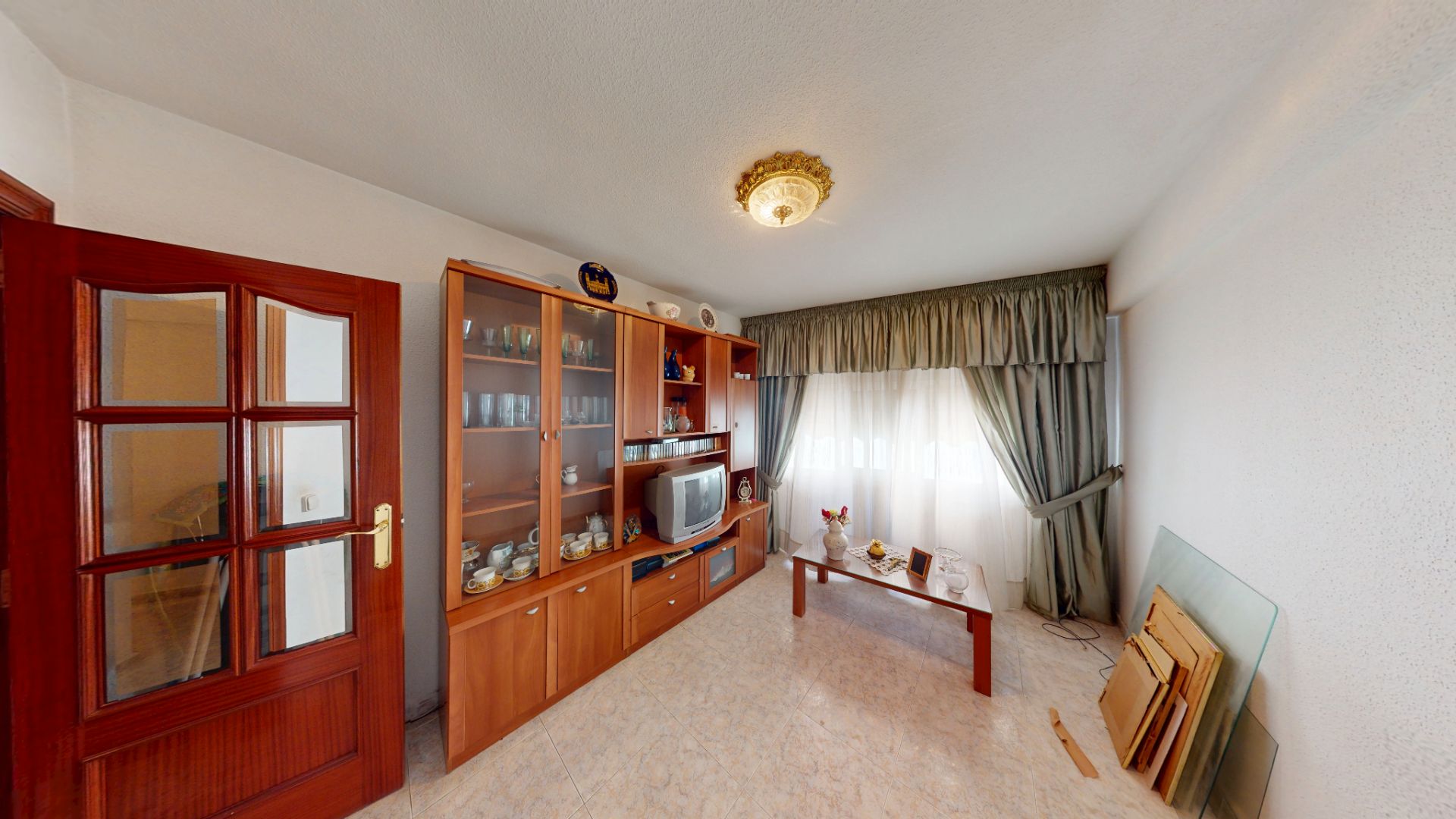 Living room of Flat for sale in Alicante / Alacant  with Furnished