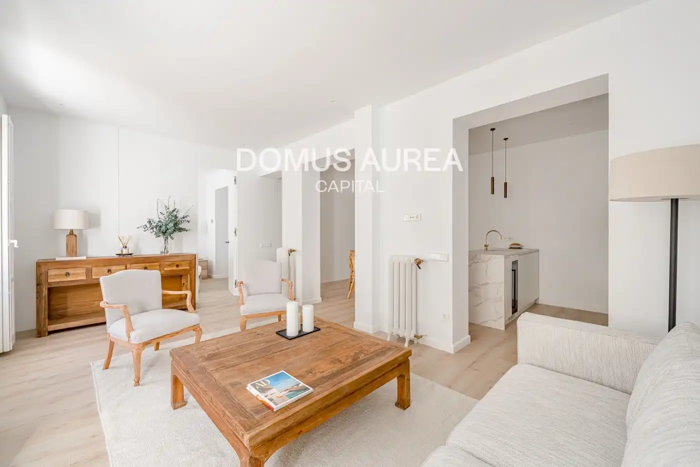 Sala de estar de Piso en venta en Madrid con Aire acondicionado, Calefacción y Parquet