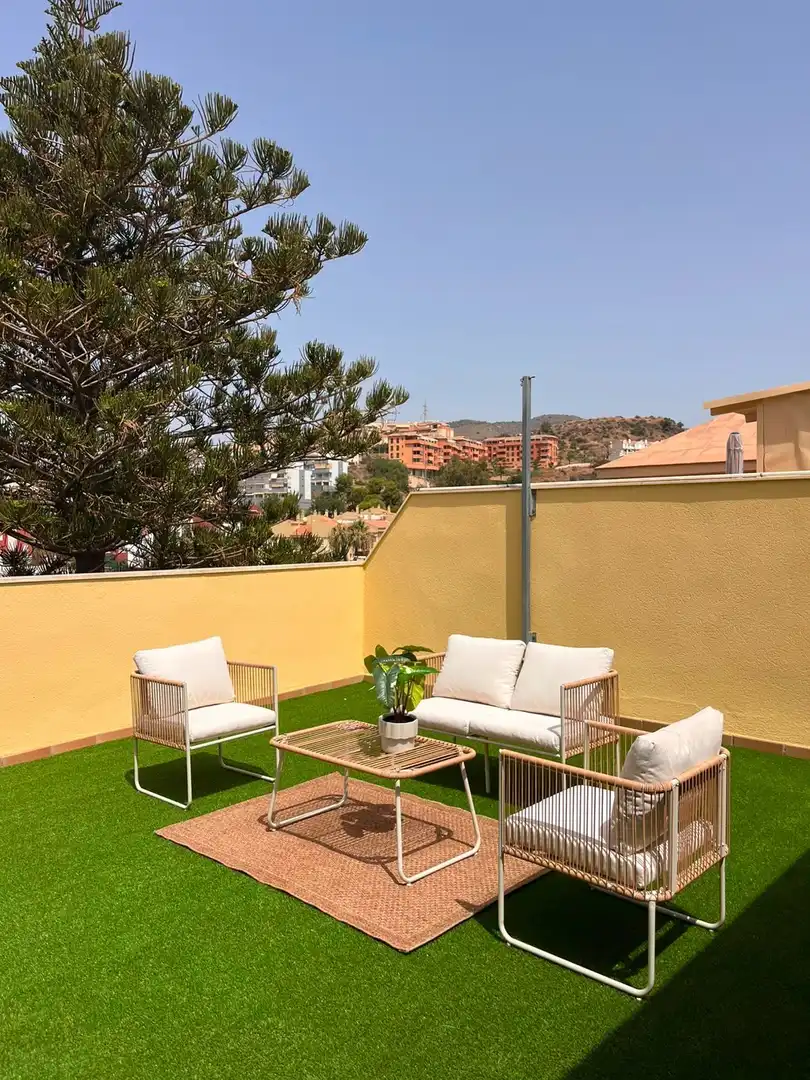 Terraza de Ático en venta en Rincón de la Victoria con Terraza, Trastero y Piscina comunitaria