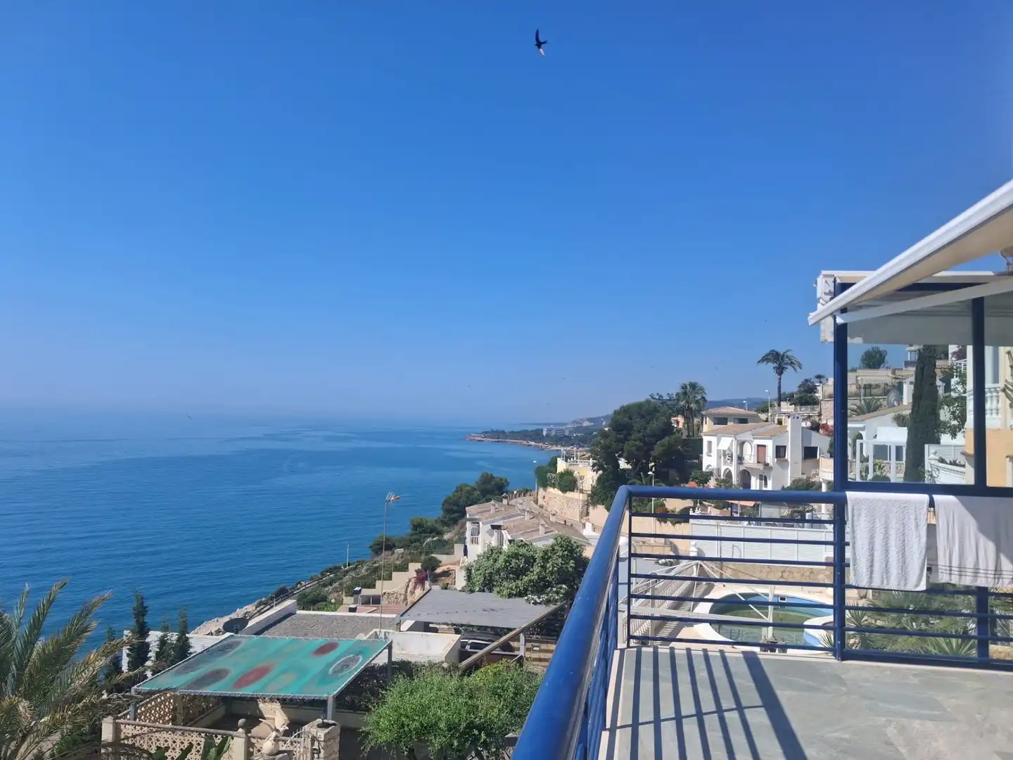 Exterior view of Flat for rent in Peñíscola / Peníscola  with Air Conditioner, Terrace and Swimming Pool
