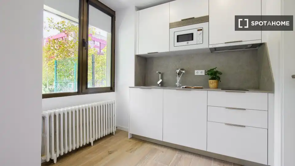 Cocina de Piso de alquiler en Madrid con Aire acondicionado, Calefacción y Amueblado