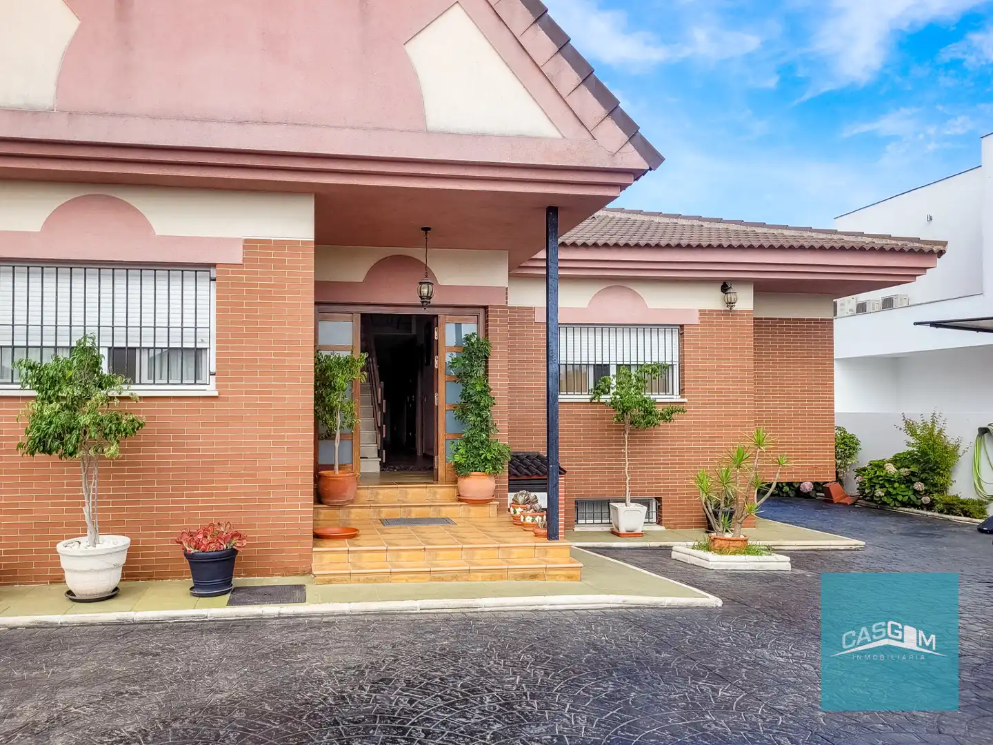 Exterior view of Houses for sale in Aljaraque  with Air Conditioner, Heating and Private garden