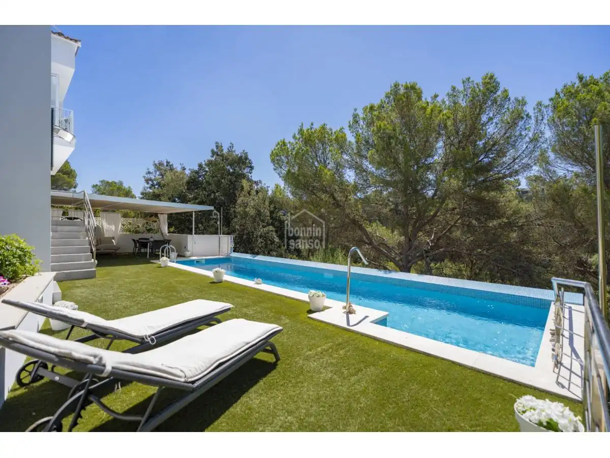 Jardín de Casa o chalet en venta en Ferreries con Jardín privado, Terraza y Piscina