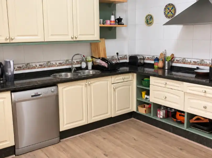 Cocina de Casa o chalet en venta en Alcalá de Guadaira con Aire acondicionado