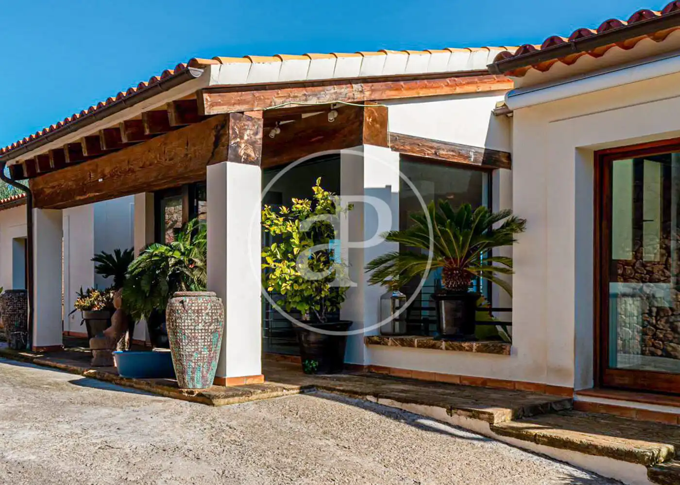 Vista exterior de Casa o chalet de alquiler en Esporles con Aire acondicionado, Calefacción y Jardín privado