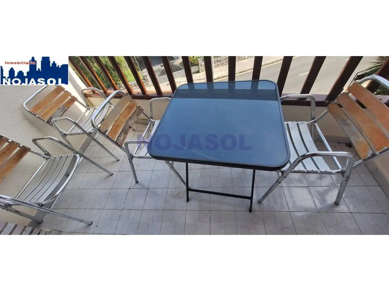 Terrasse von Wohnung zur Miete in Noja mit Heizung, Terrasse und Möbliert