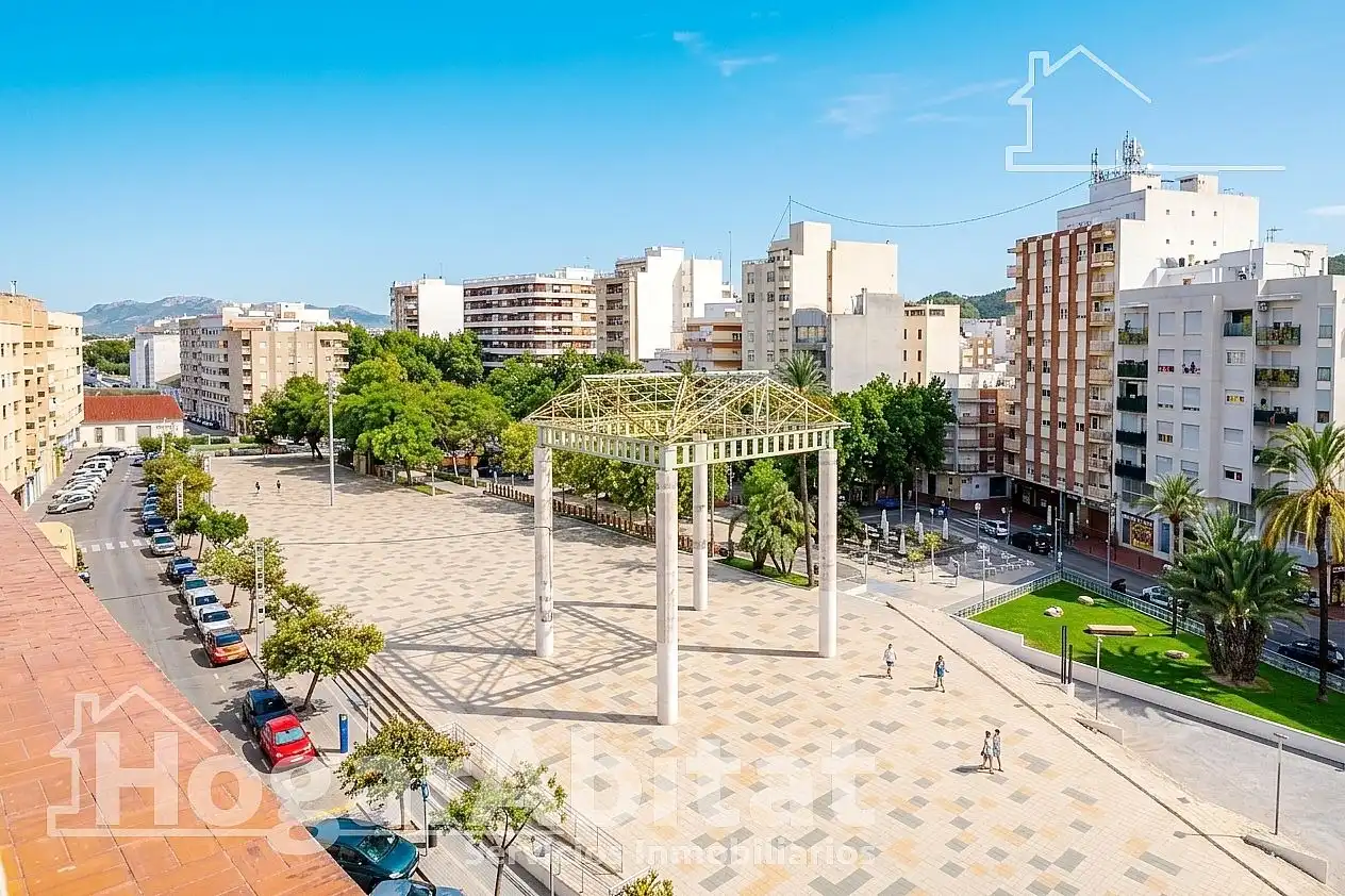 Exterior view of Flat for sale in Oliva  with Air Conditioner, Heating and Terrace