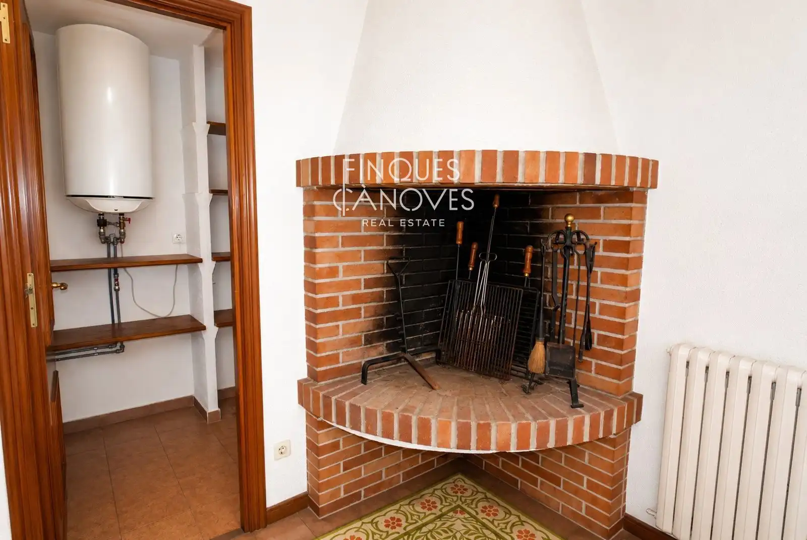 Sala de estar de Casa o chalet en venta en Santa Coloma de Farners con Aire acondicionado, Calefacción y Trastero