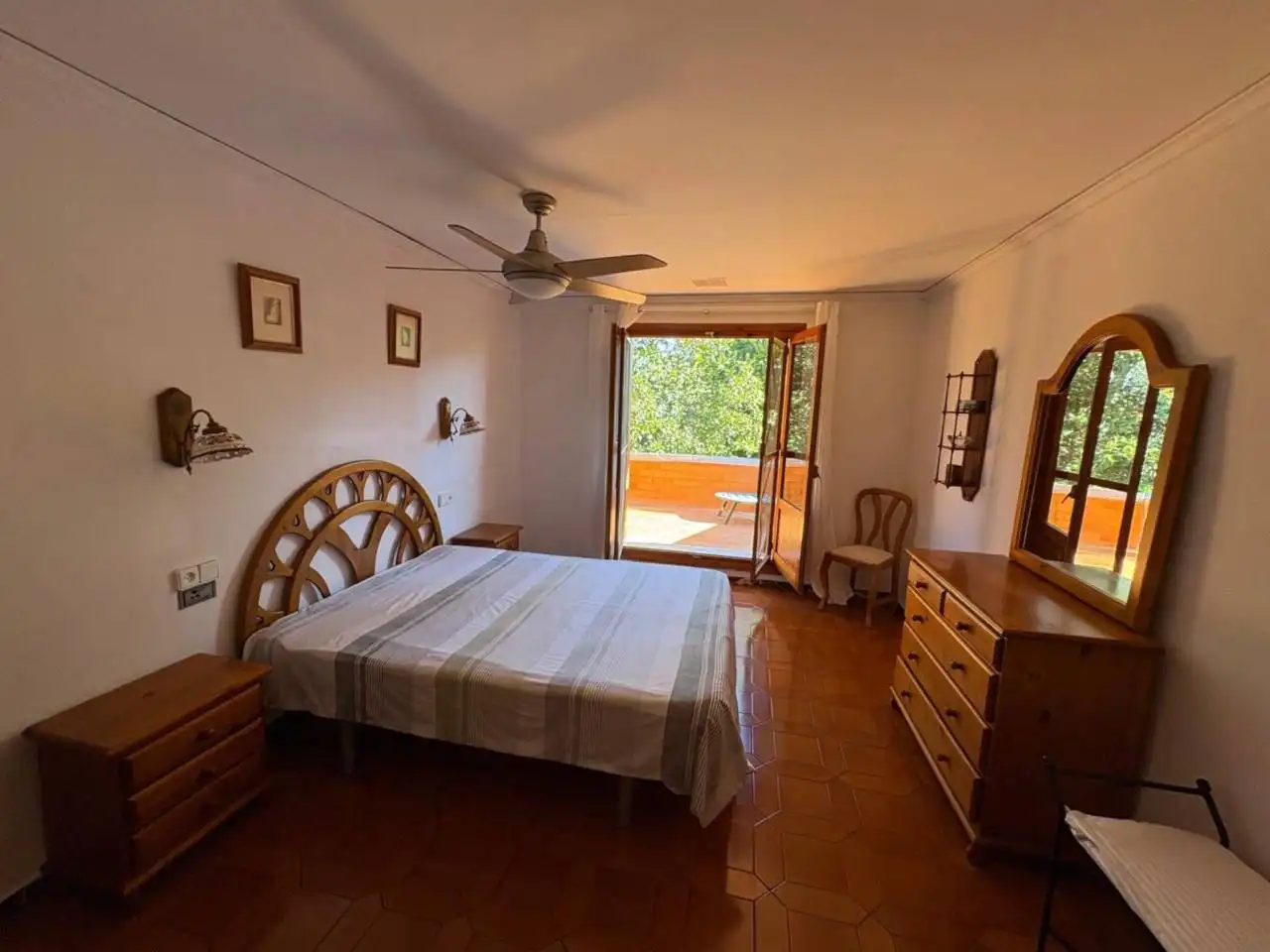 Habitación de Casa o chalet en venta en Muro de Alcoy con Aire acondicionado, Jardín privado y Piscina comunitaria