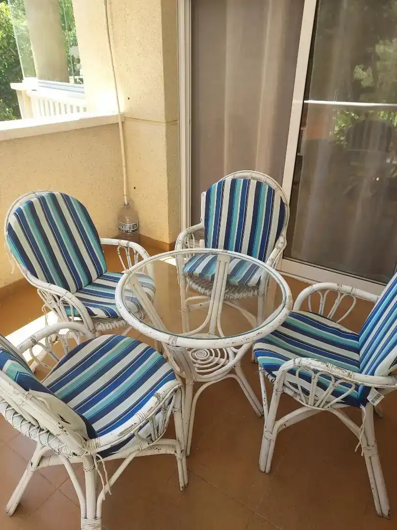 Terrassa de Apartament de lloguer en Orihuela amb Aire condicionat, Piscina i Balcó
