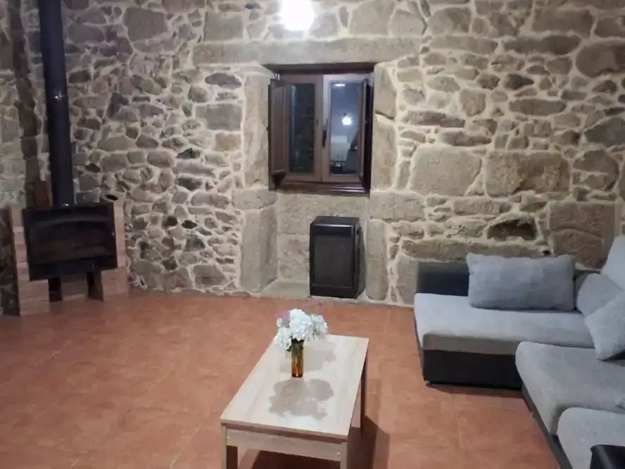 Wohnzimmer von Country house zur Miete in Bueu mit Privatgarten und Möbliert